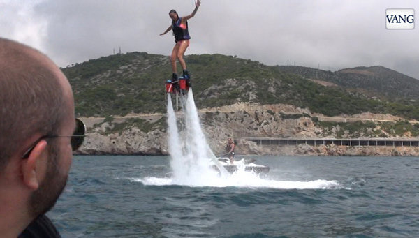 El Flyboard sube con fuerza en Catalunya